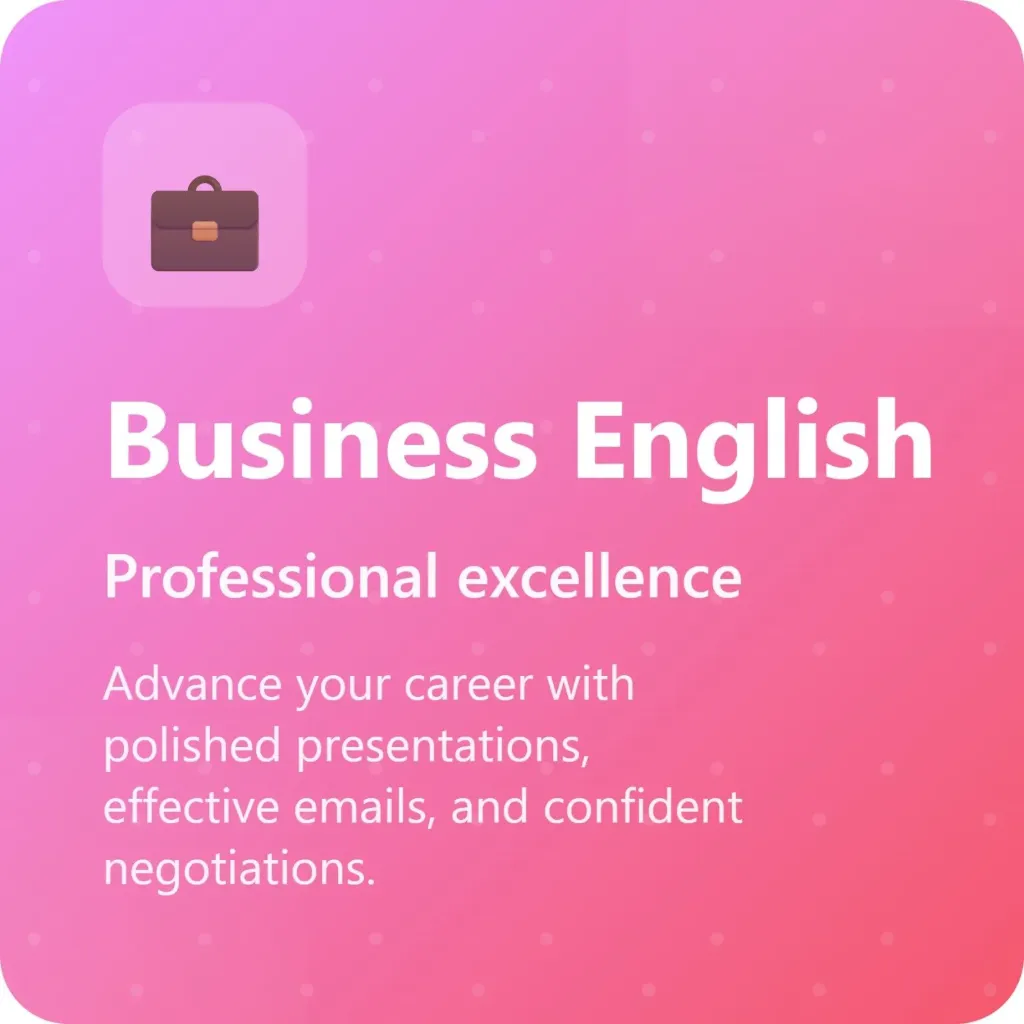 💼 Business English