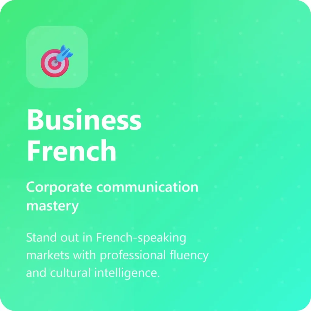 💼 Business French